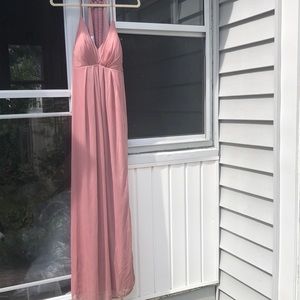 Azazie Maternity Maxi Dress